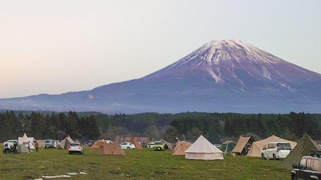 富士山ふもとっぱら1泊2日